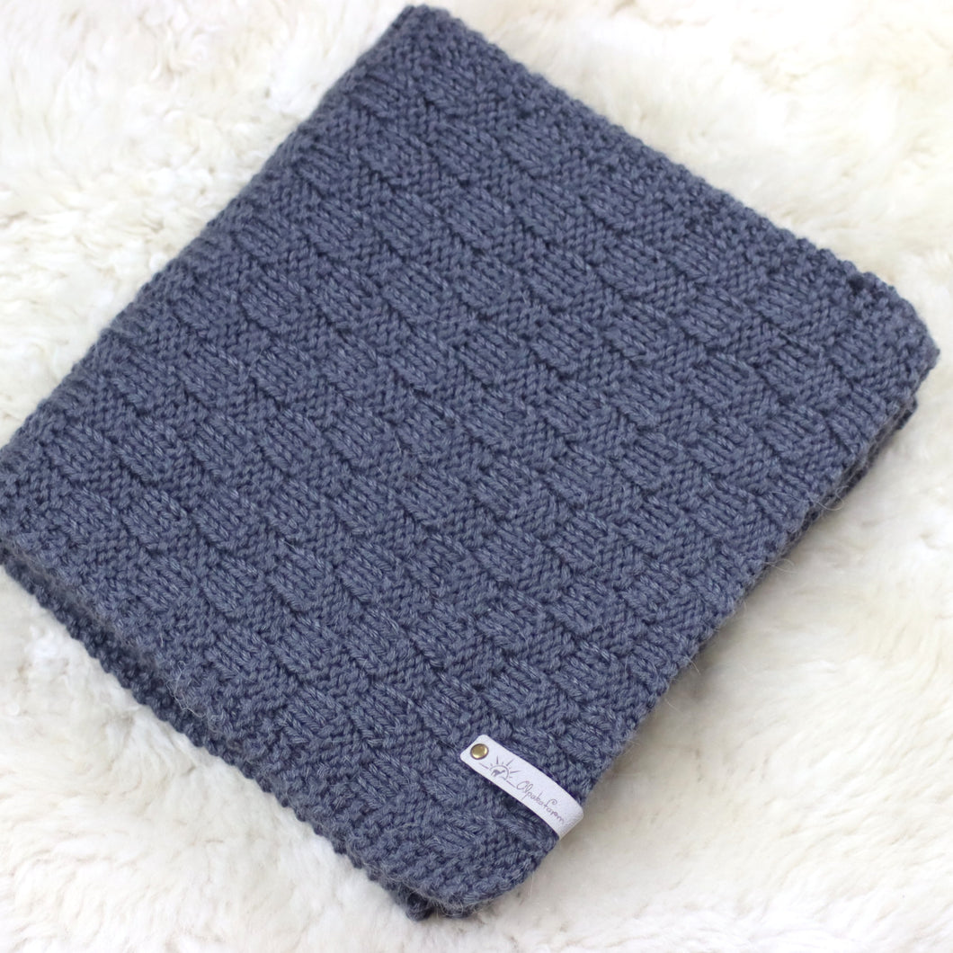 Luksuslik beebialpaka villane sall