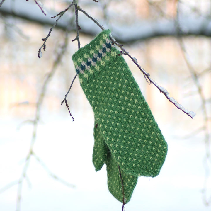 Erikas mörkblå vantar