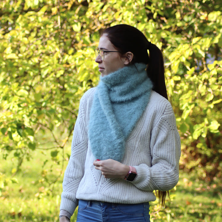 Alpakavillaga pehme sall