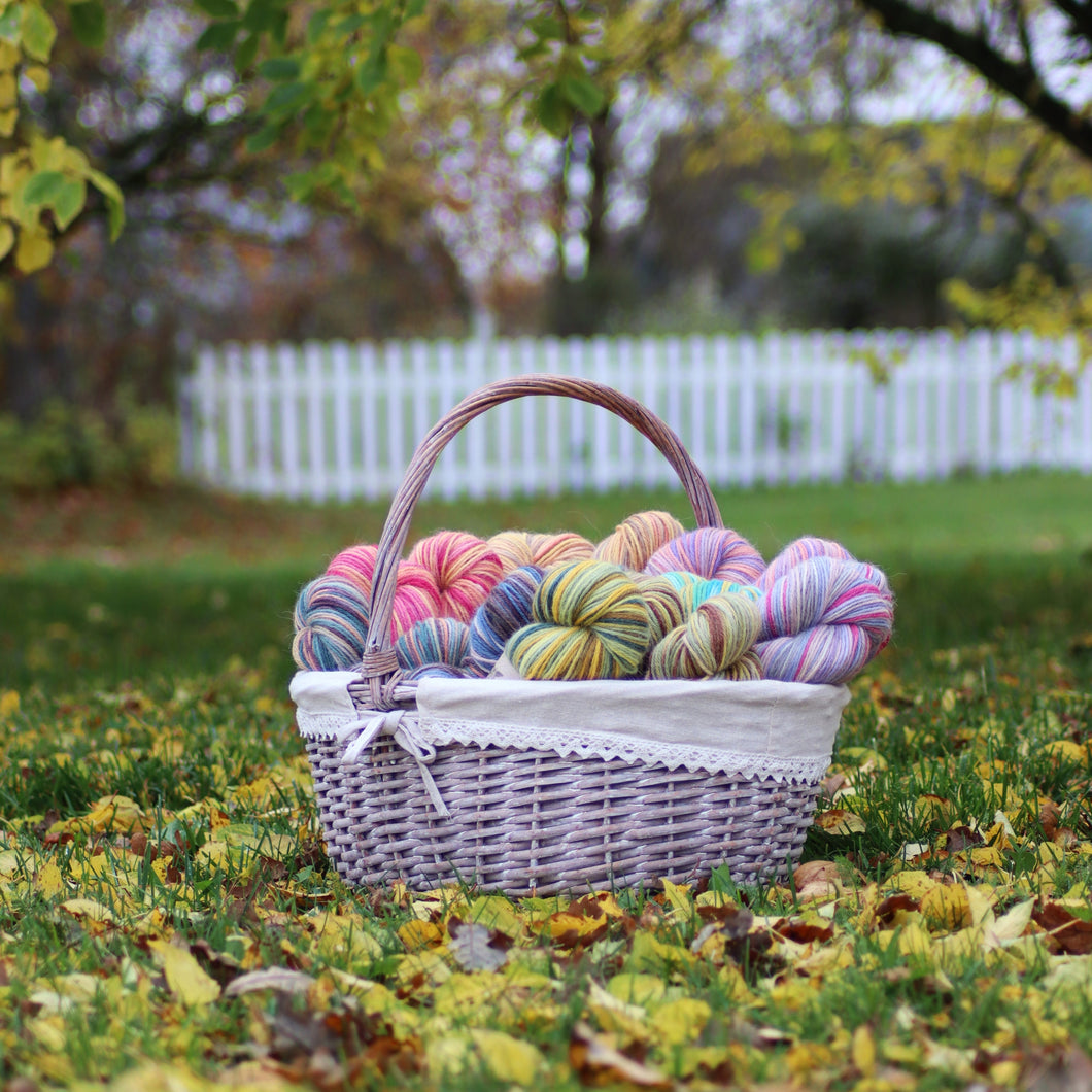 NY! Handfärgat alpackagarn ANDES